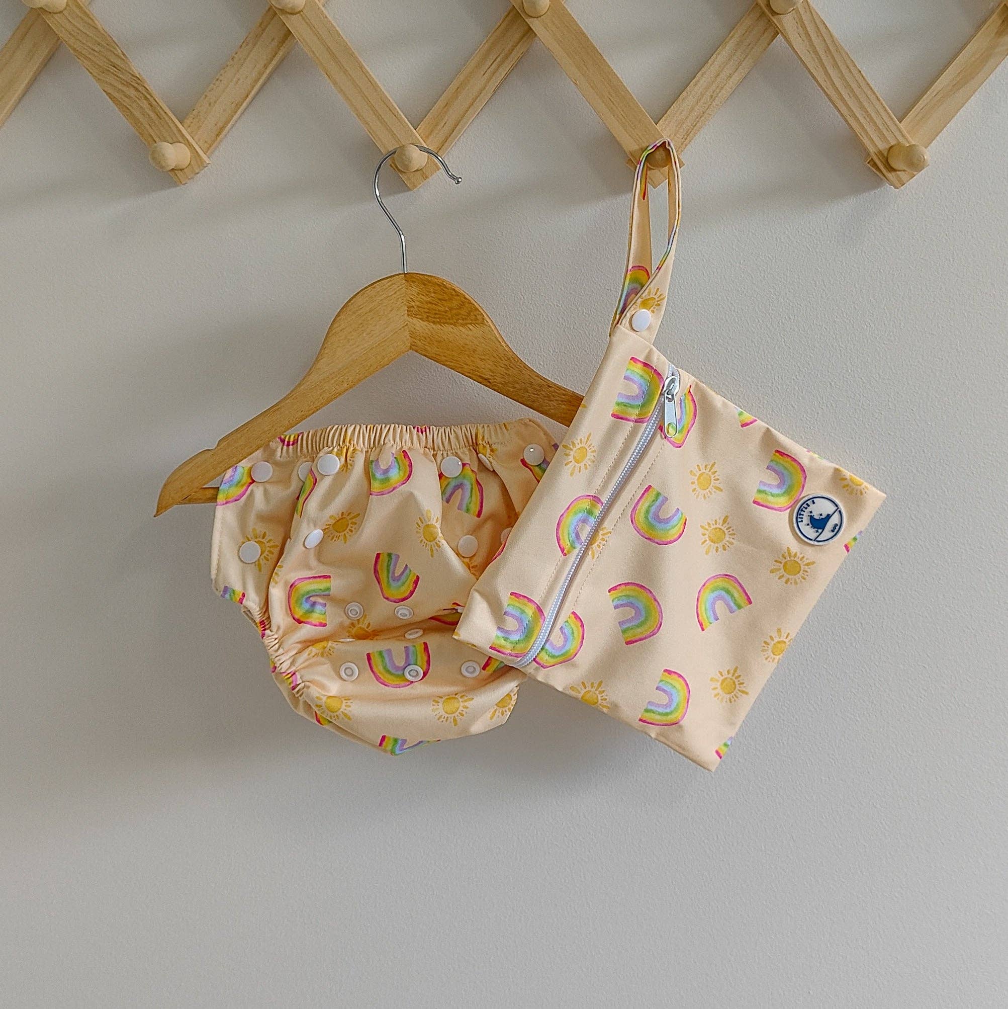 Reuseable Swim Nappy and Wet Bag Combo