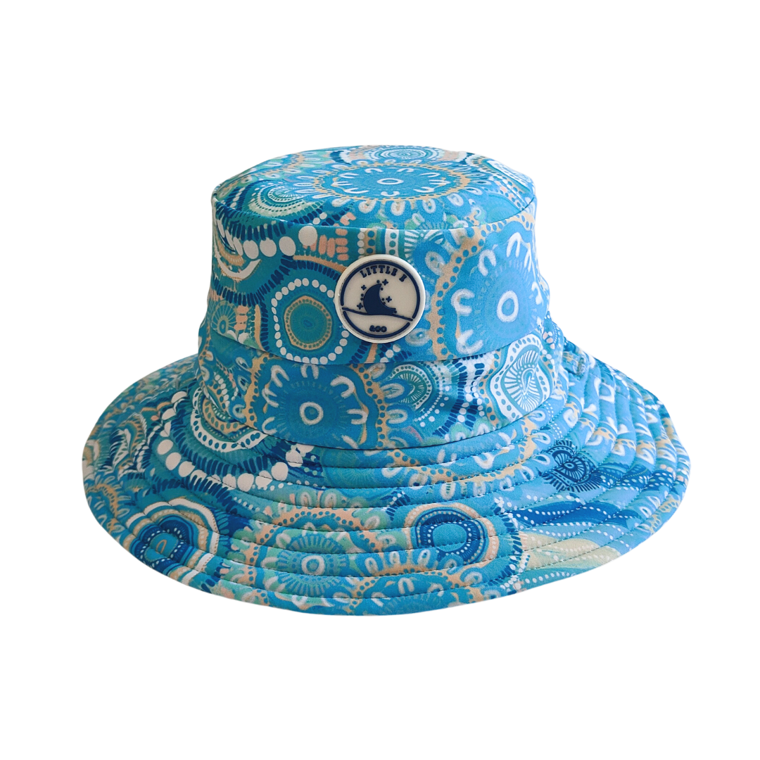 Reversible Swim Hat - Called Home to the Ocean