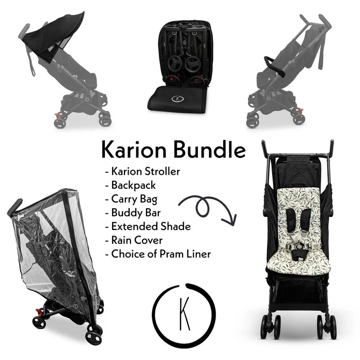 Karion Kids Travel Pram Bundle