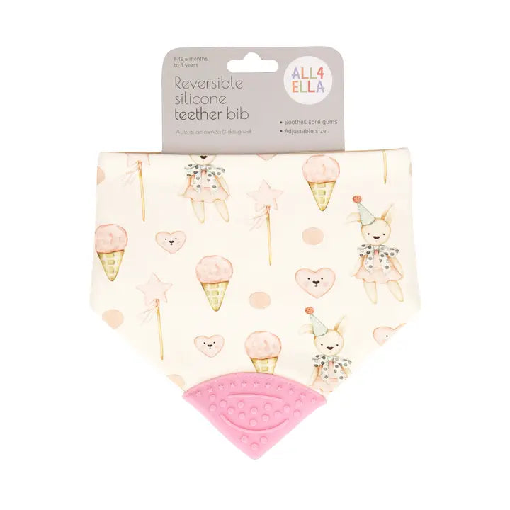 Reversible Teether Bib