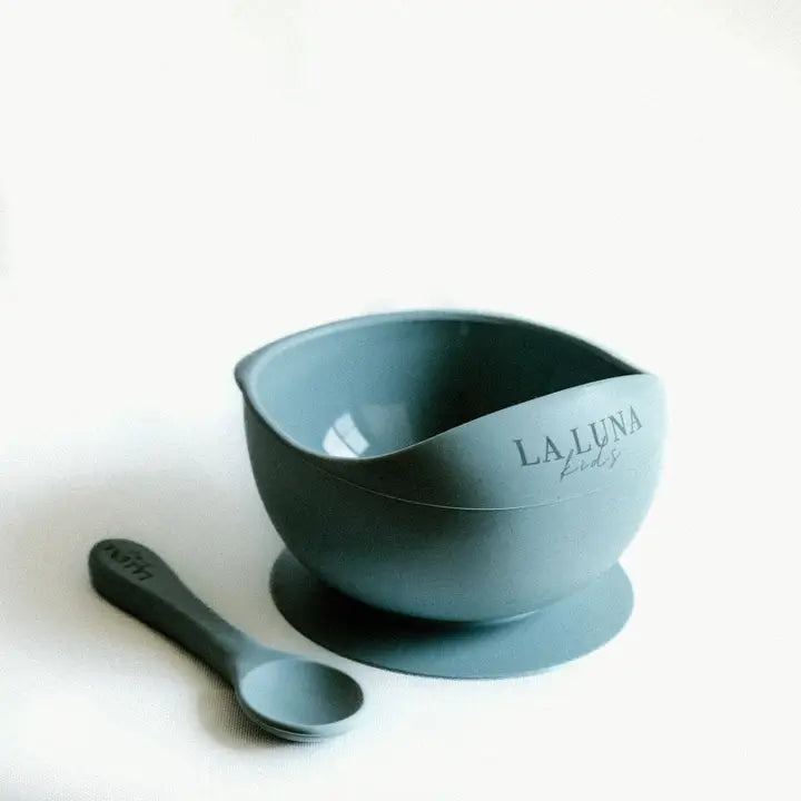 Silicone Bowl and Spoon Set