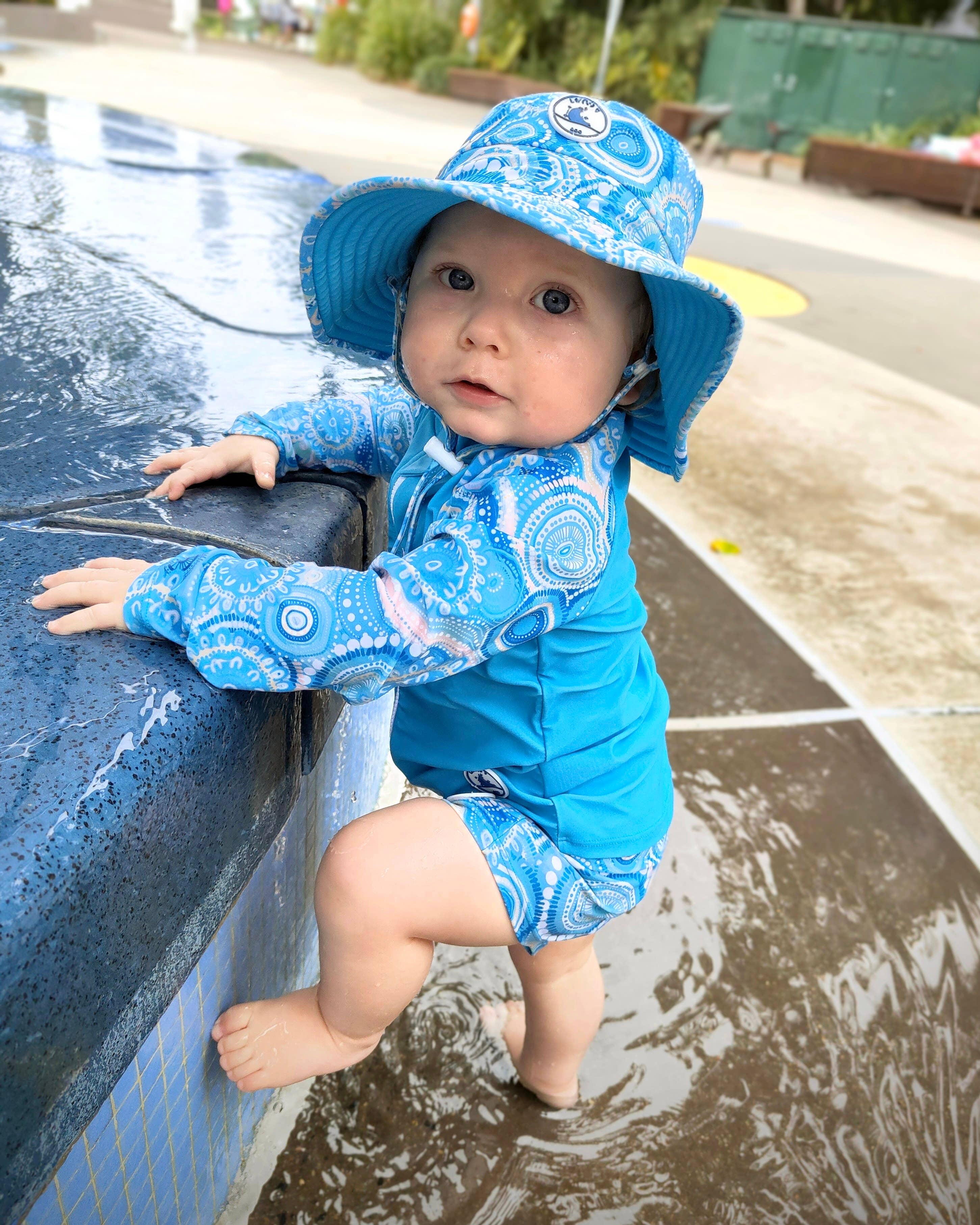Reversible Swim Hat - Called Home to the Ocean